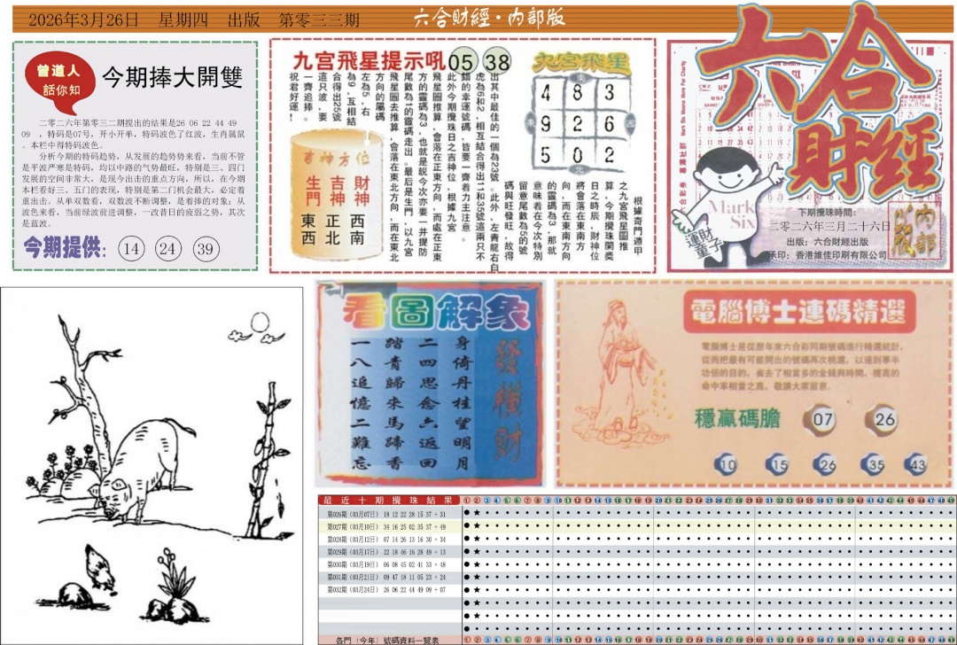 033期六合财经A[图]